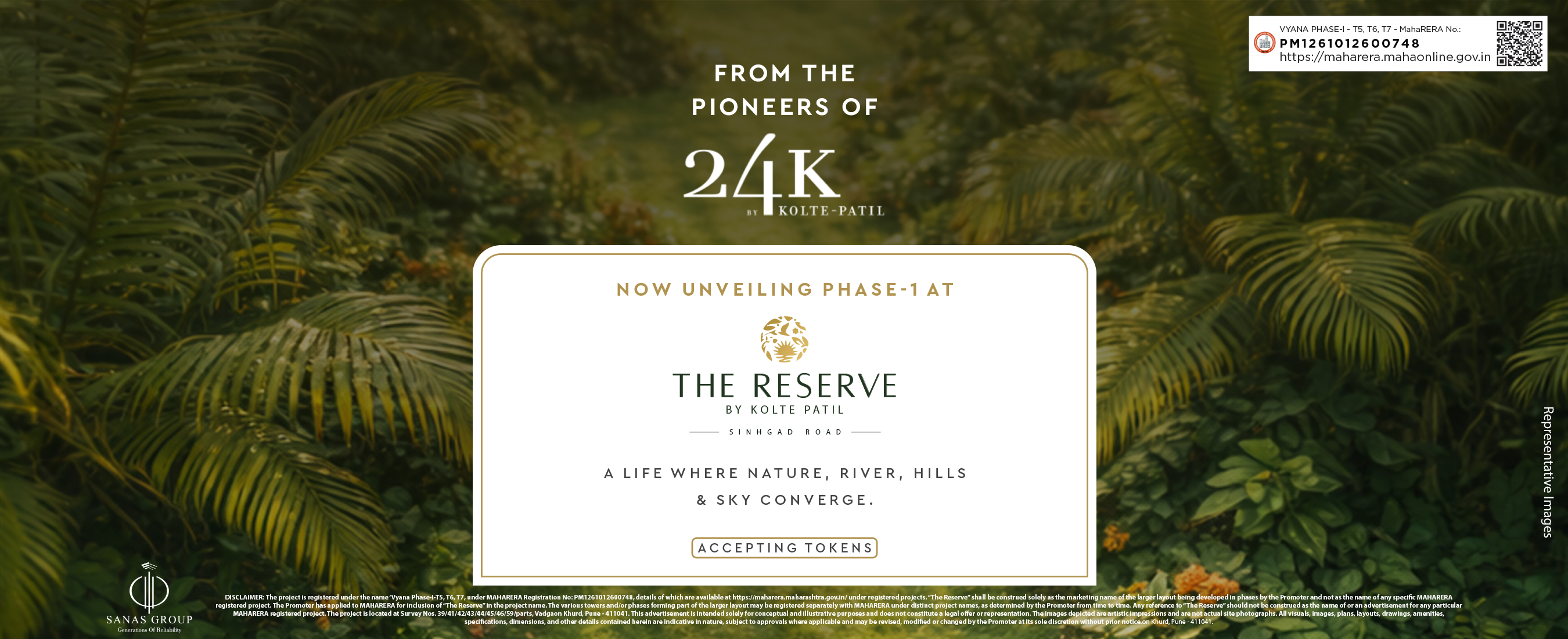 The Reserve by Kolte Patil — Sinhgad Road, Pune — facade view
